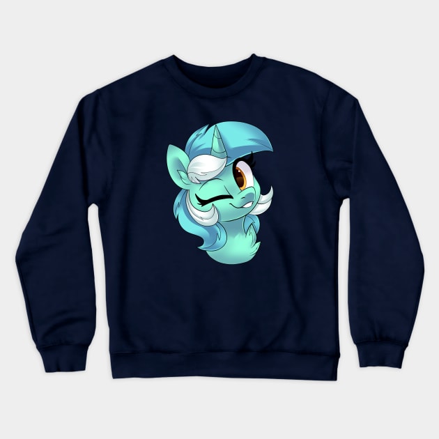 Lyra Heartstrings Crewneck Sweatshirt by Baja Gryphon